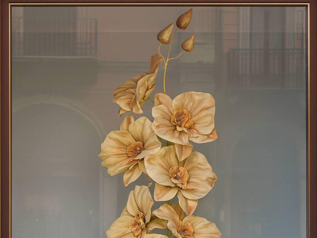 Orchidea Gigante in gomma EVA